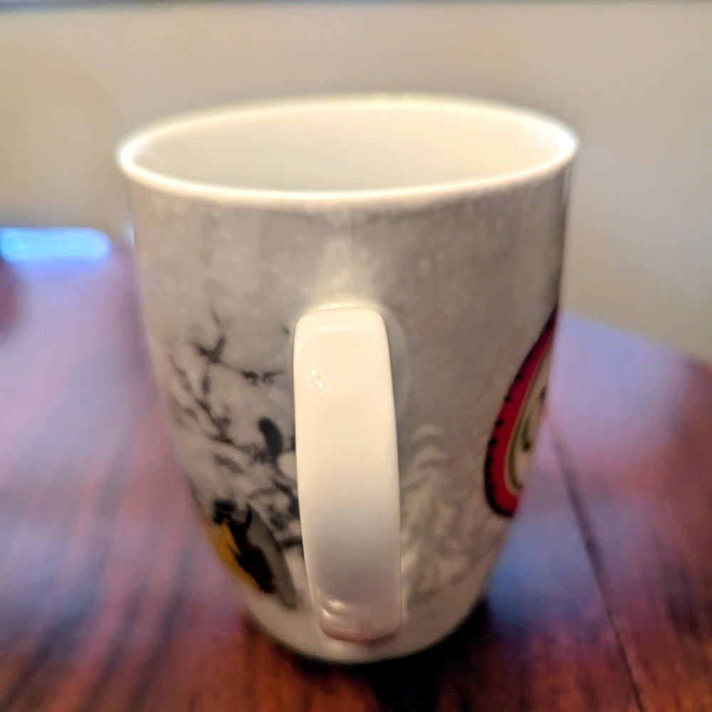 Disney Pluto Merry Christmas Coffee Mug Ice Skating - Picture 5 of 7